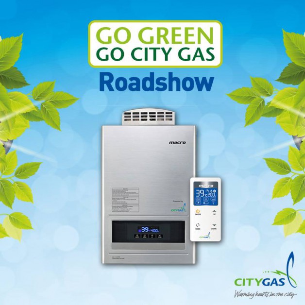 City Gas Go Green Go City Roadshow 2013 Heaters, Dryers, Hobs & Hoods