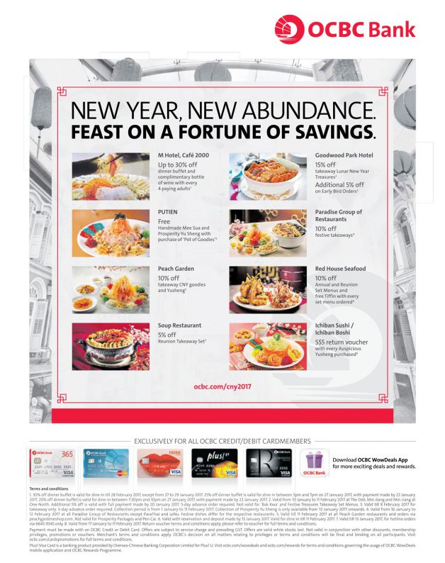 new year hotel promotion singapore ocbc new year dining deals 30 dinner buffet m new year hotel promotion singapore ocbc new year dining deals 30 dinner buffet m