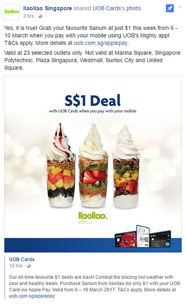 uob singapore new year promotion omg enjoy llaollao sanum at just 1 with uob mighty app uob singapore new year promotion omg enjoy llaollao sanum at just 1 with uob mighty app