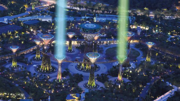 supertrees at gardens by the bay will turn into star wars lightsabers this weekend - Garden By The Bay Exhibition supertrees at gardens by the bay will turn into star wars lightsabers this weekend - Garden By The Bay Exhibition