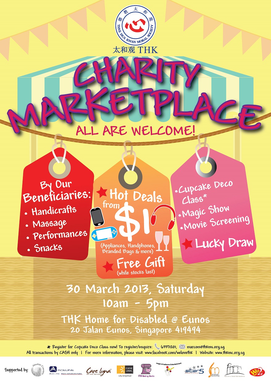 Thye Hua Kwan Moral Charities’ (THK) Charity Marketplace