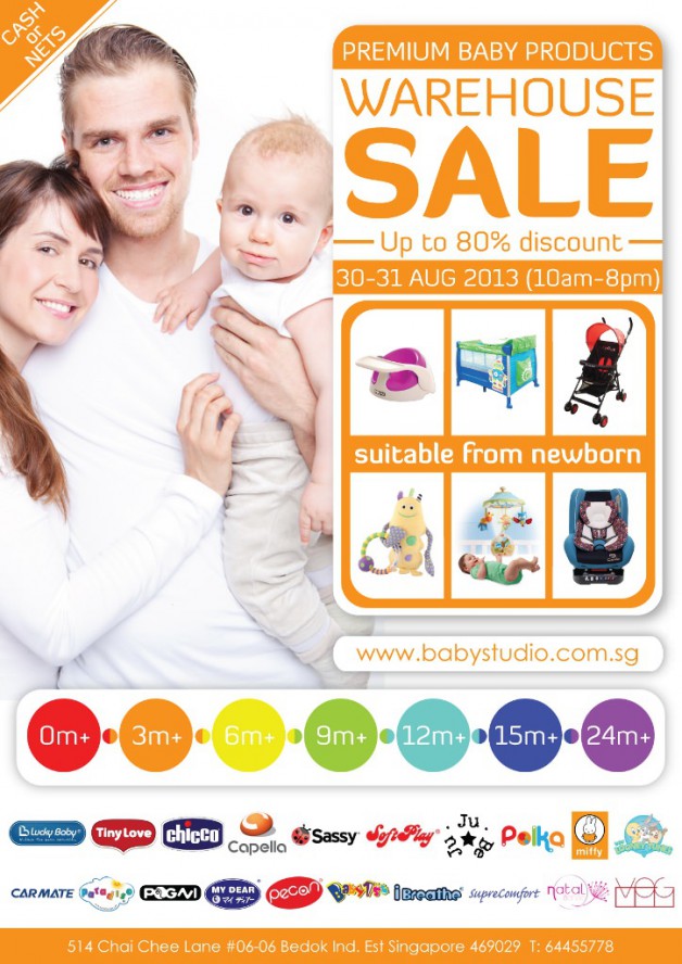 Baby Studio Warehouse Sale 2013, Up to 80 Discounts Great Deals
