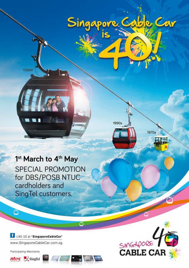 Singapore Cable Car Celebrates 40 Years With 40 Off Singapore Cable Car Celebrates 40 Years With 40 Off