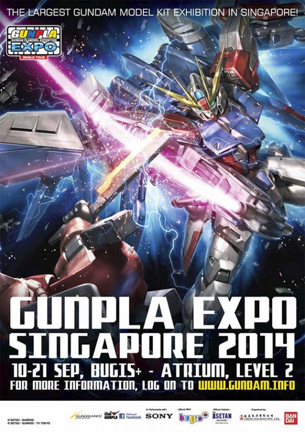 Largest Gundam Model Kit Exhibition Gunpla Expo Happening Bugis+