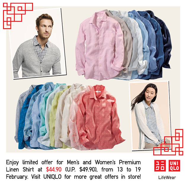 Last chance to grab Uniqlo Premium Linen shirts at a discount Great