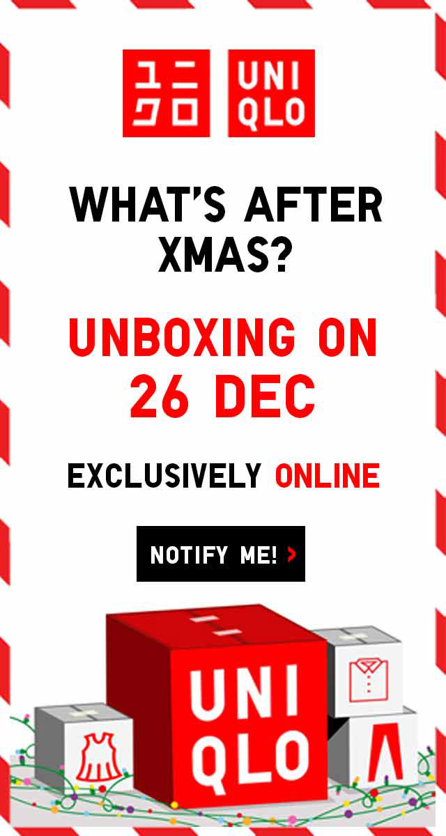 Uniqlo teases with exclusive Boxing Day online store offer Great