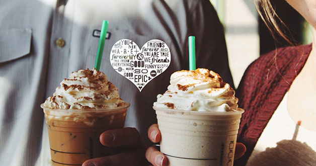 Enjoy 50% off second Starbucks drink when you meet your match