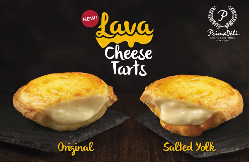 PrimaDeli debuts new Salted Yolk Lava Cheese Tarts today Great Deals