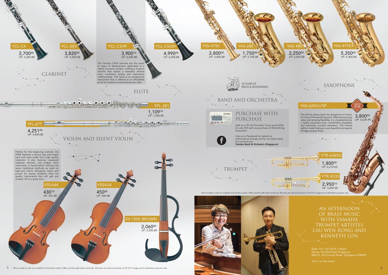 Yamaha Music MidYear Sale 2016 12 15 Storewide Discount Great