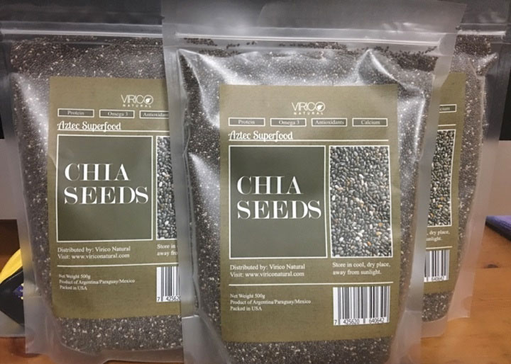 Buy 1.5kg worth of Chia Seeds for under S15, probably the cheapest