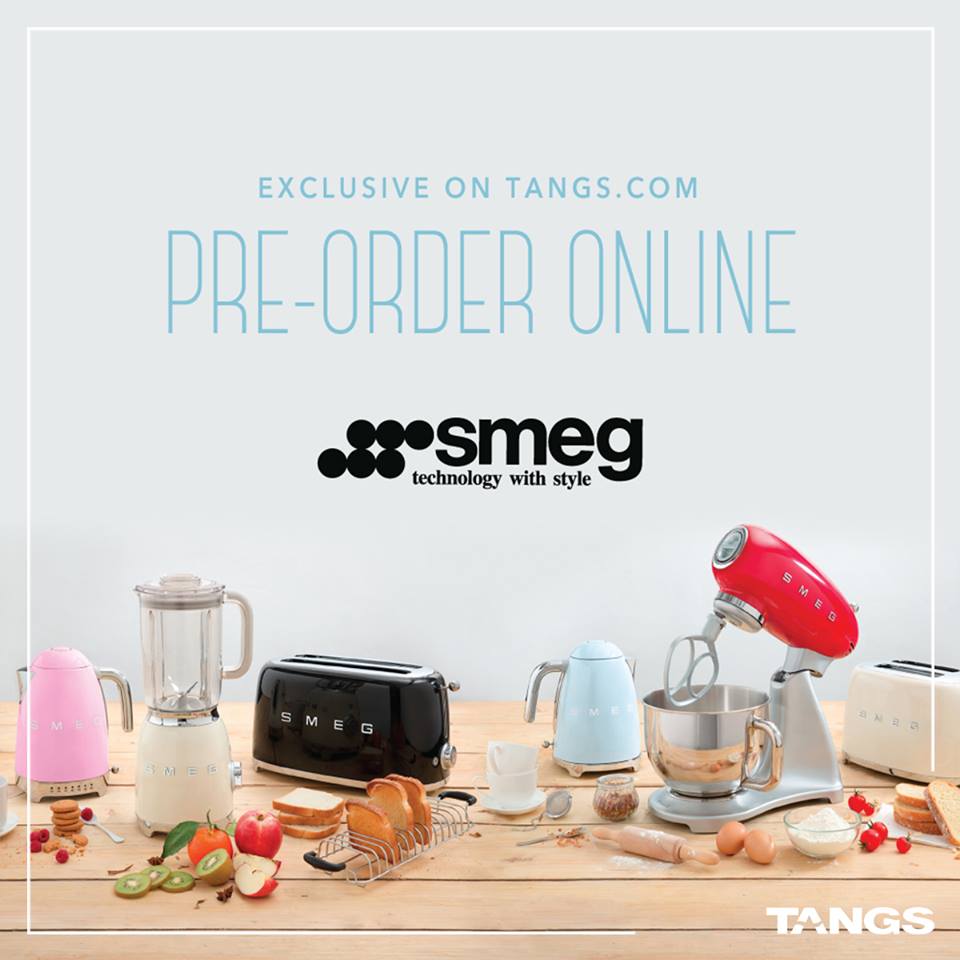 Bring back the 50s. Preorder latest Smeg kitchen appliances with TANGS
