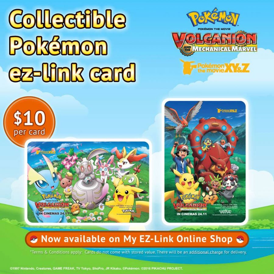 Collect 'em all! EZLink launches limited edition Pokémonthemed cards