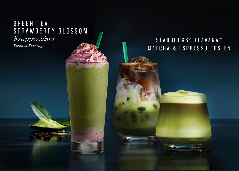 Experience the best of both worlds with Starbucks new Green Tea