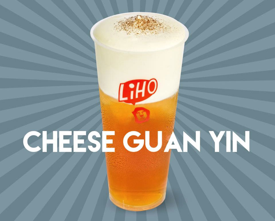 LiHO is offering their signature Cheese Guan Yin Tea at 0.50 off on