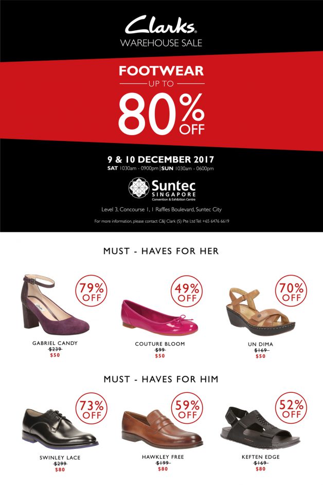 clarks warehouse sale