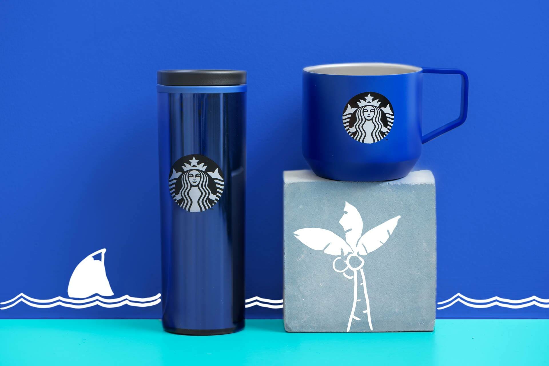 Starbucks new merchandise is a colourful bunch of mugs and tumblers
