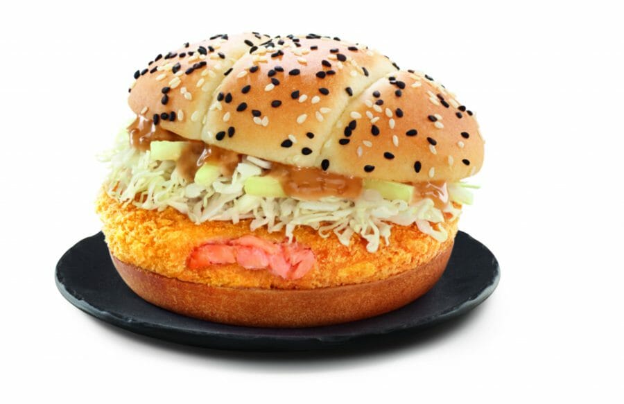 McDonald's new Hokkaido Salmon Burger, Seaweed Shaker Fries and Matcha
