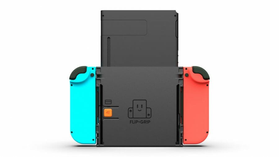 Flip Grip lets you play Nintendo Switch games vertically without losing
