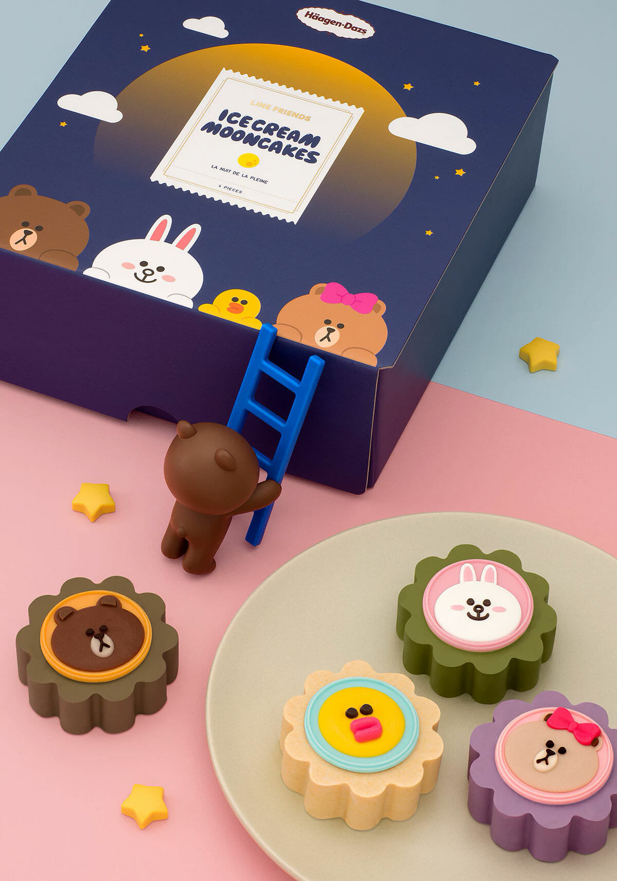 Grab these adorable HaagenDazs x LINE Friends Ice Cream