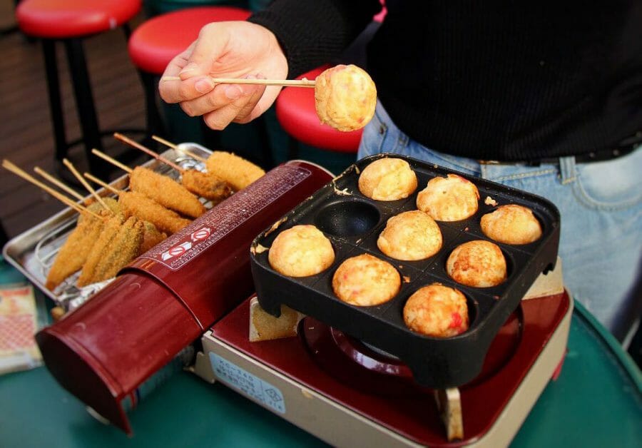 This Japanese Kushikatsu restaurant is offering FreeFlow DIY Takoyaki