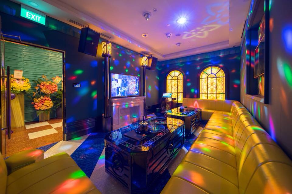 K.Star is Singapore's first Karaoke bar with 25 colourful themed rooms