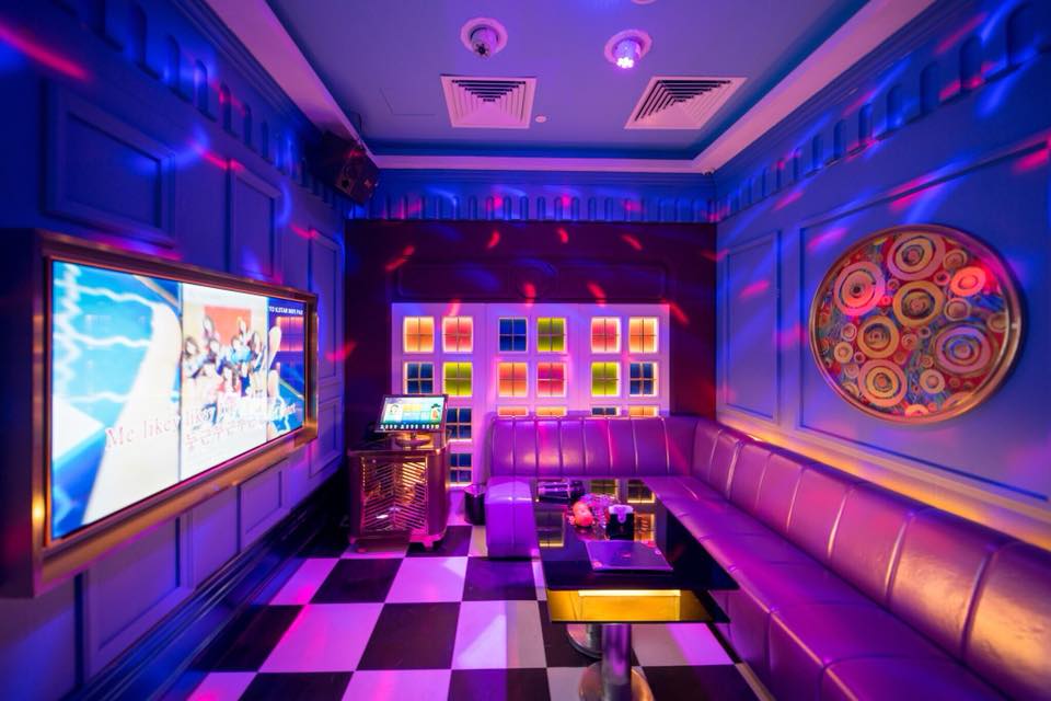 K.Star is Singapore's first Karaoke bar with 25 colourful themed rooms