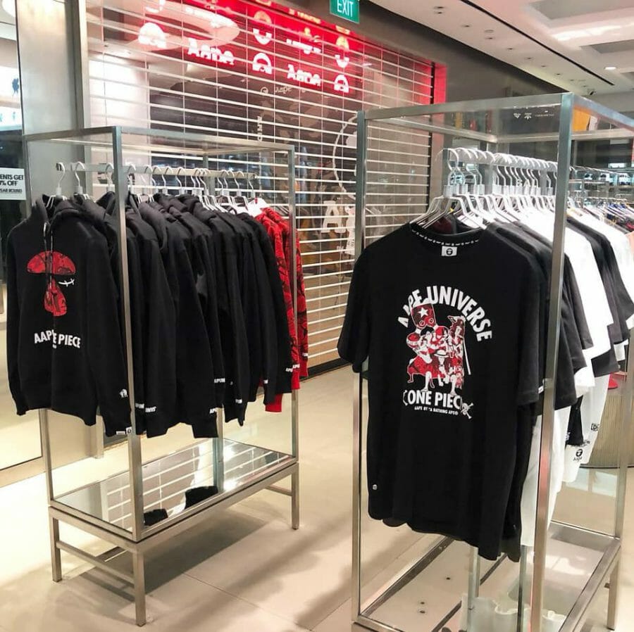 New Aape by Bathing Ape x One Piece Collection has arrived at i.t ...