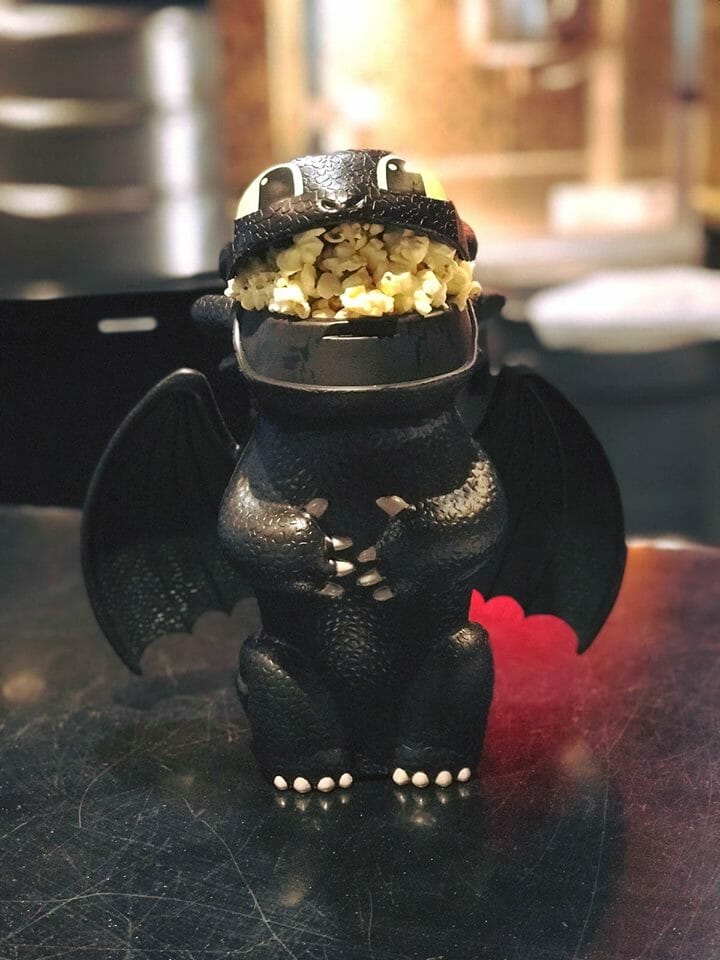 Shaw Theatres now selling Toothless Popcorn Bucket that was previously