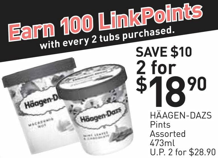 Only $18.90 for 2 pints of Häagen-Dazs ice cream with FairPrice 'Must ...