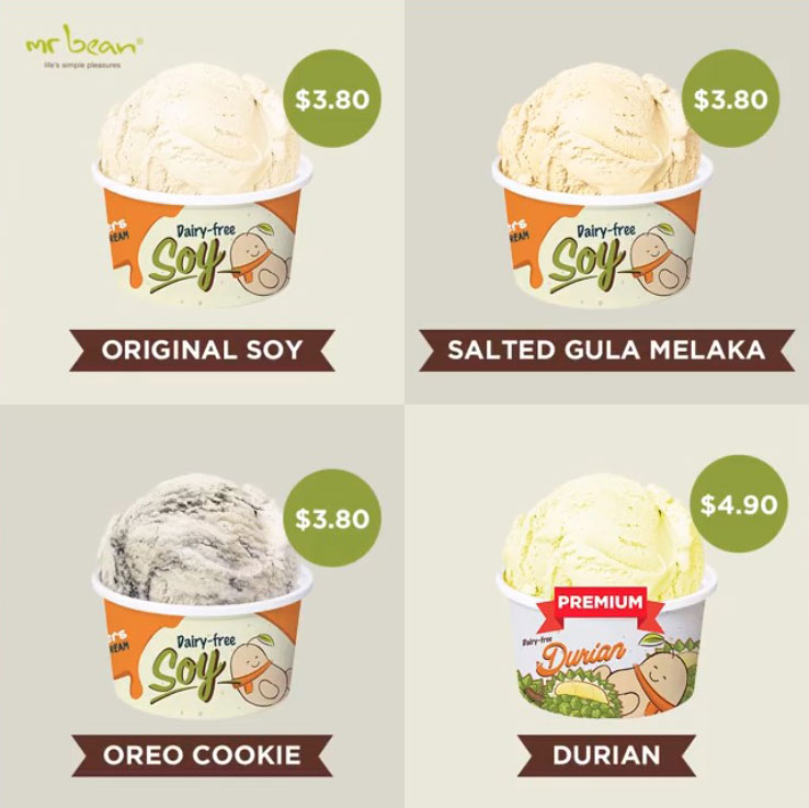 Mr Bean teams up with Udders to launch 4 DairyFree Soy Ice Cream flavours including Oreo