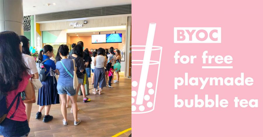 Taiwan's Playmade is giving out Free Bubble Tea on April 22 when you