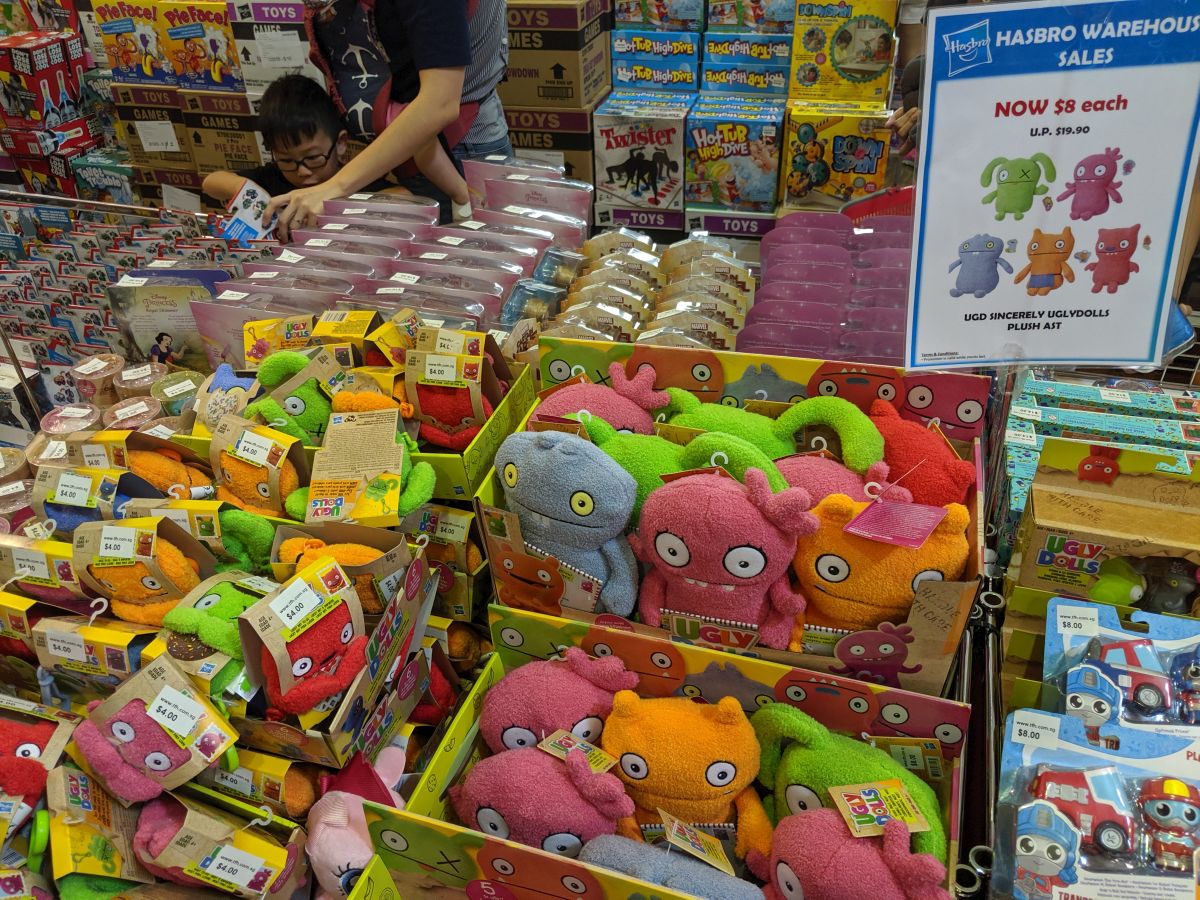 Hasbro Warehouse Sale at Bishan CC from Sept 13 15 has lots of toys