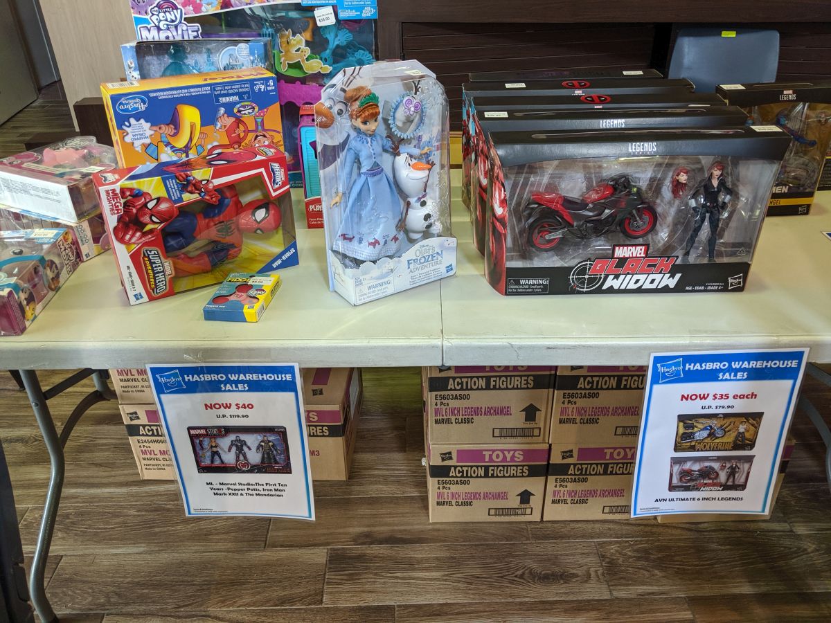 Hasbro Warehouse Sale at Bishan CC from Sept 13 15 has lots of toys