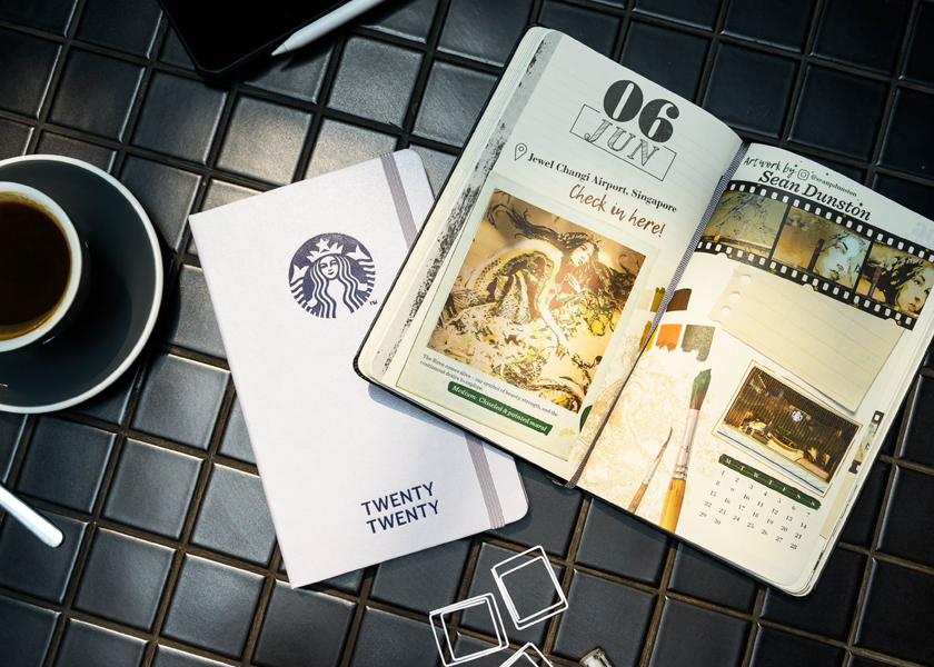 Starbucks x Moleskine Planner 2020 notebooks now available in stores