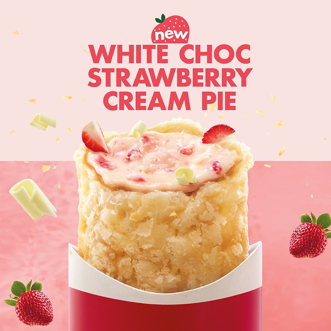 McDonald's 1for1 'Surprise Deal' is actually White Choc Strawberry