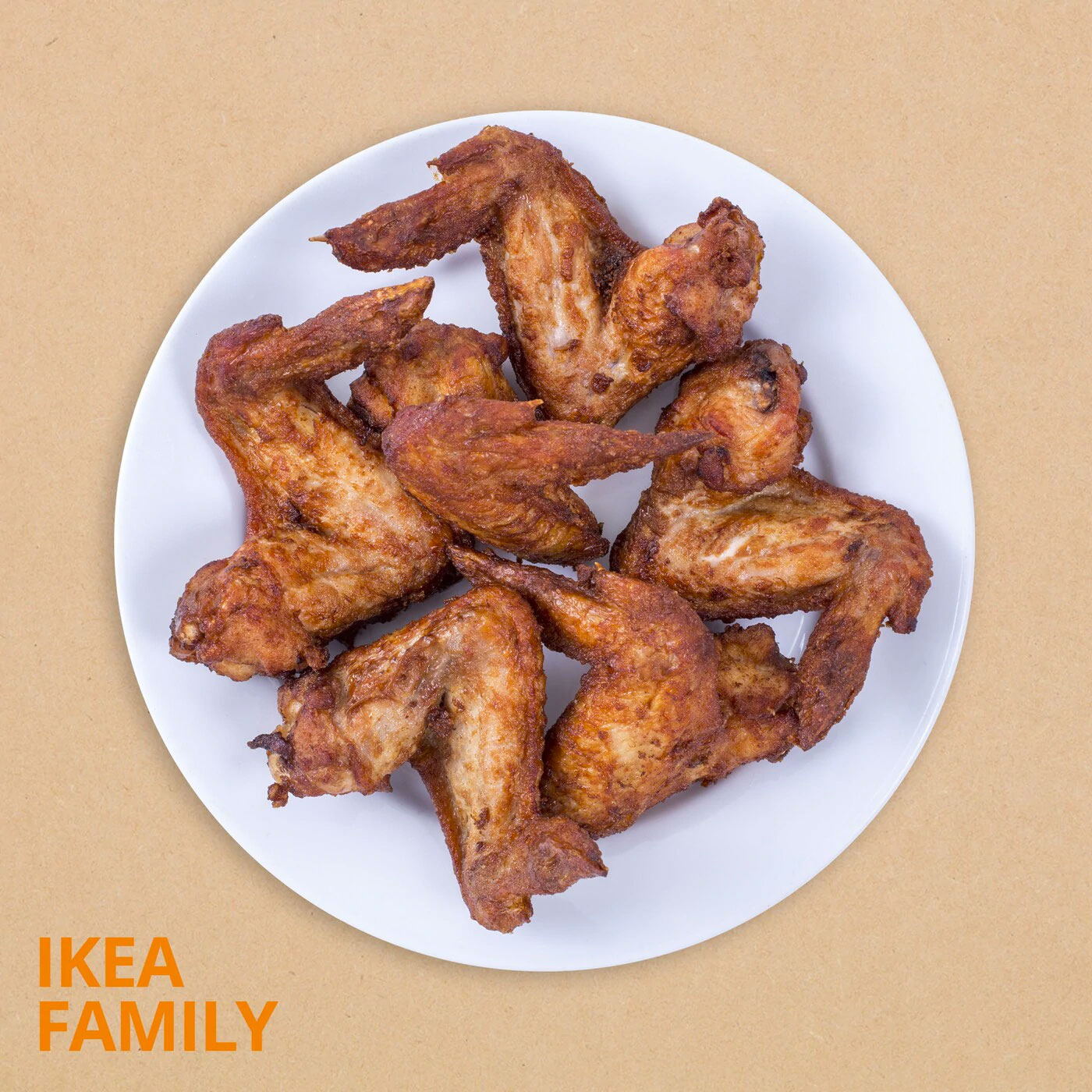 IKEA S'pore now selling Salted Egg Chicken Wings at 9.50 per plate