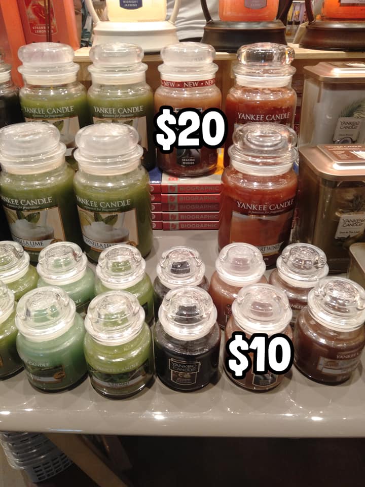 Yankee Candle in Suntec now having crazy Xmas Sale with prices from S