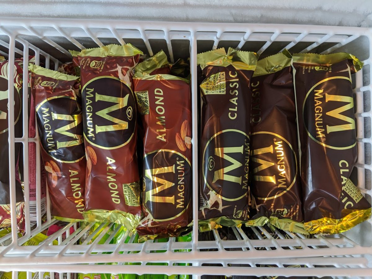 magnum box ice cream price