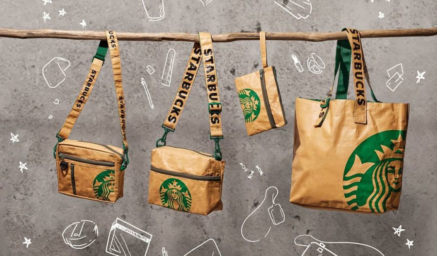 Starbucks S'pore new Bag Collection based on classic takeaway paperbag