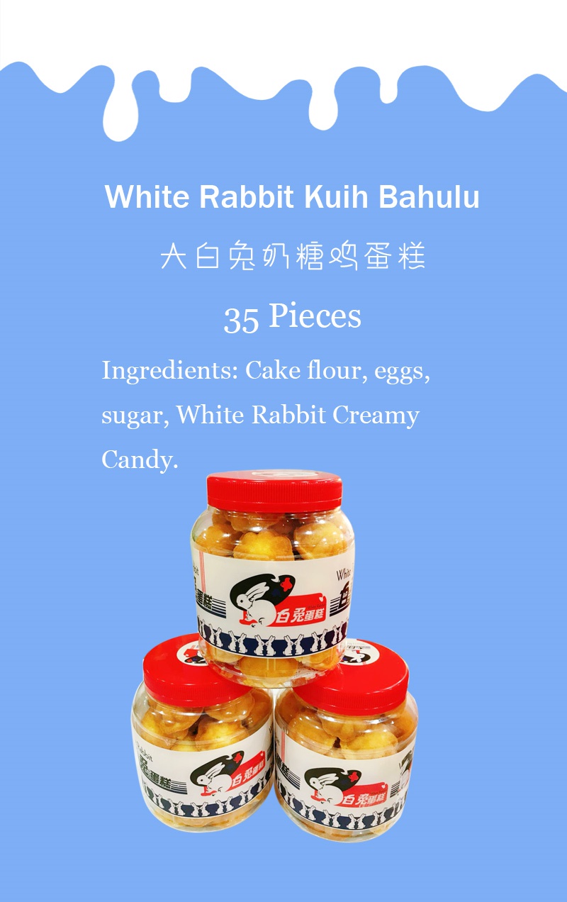 Popular bakery Gin Thye now selling White Rabbit Kuih Bahulu at S$12.80