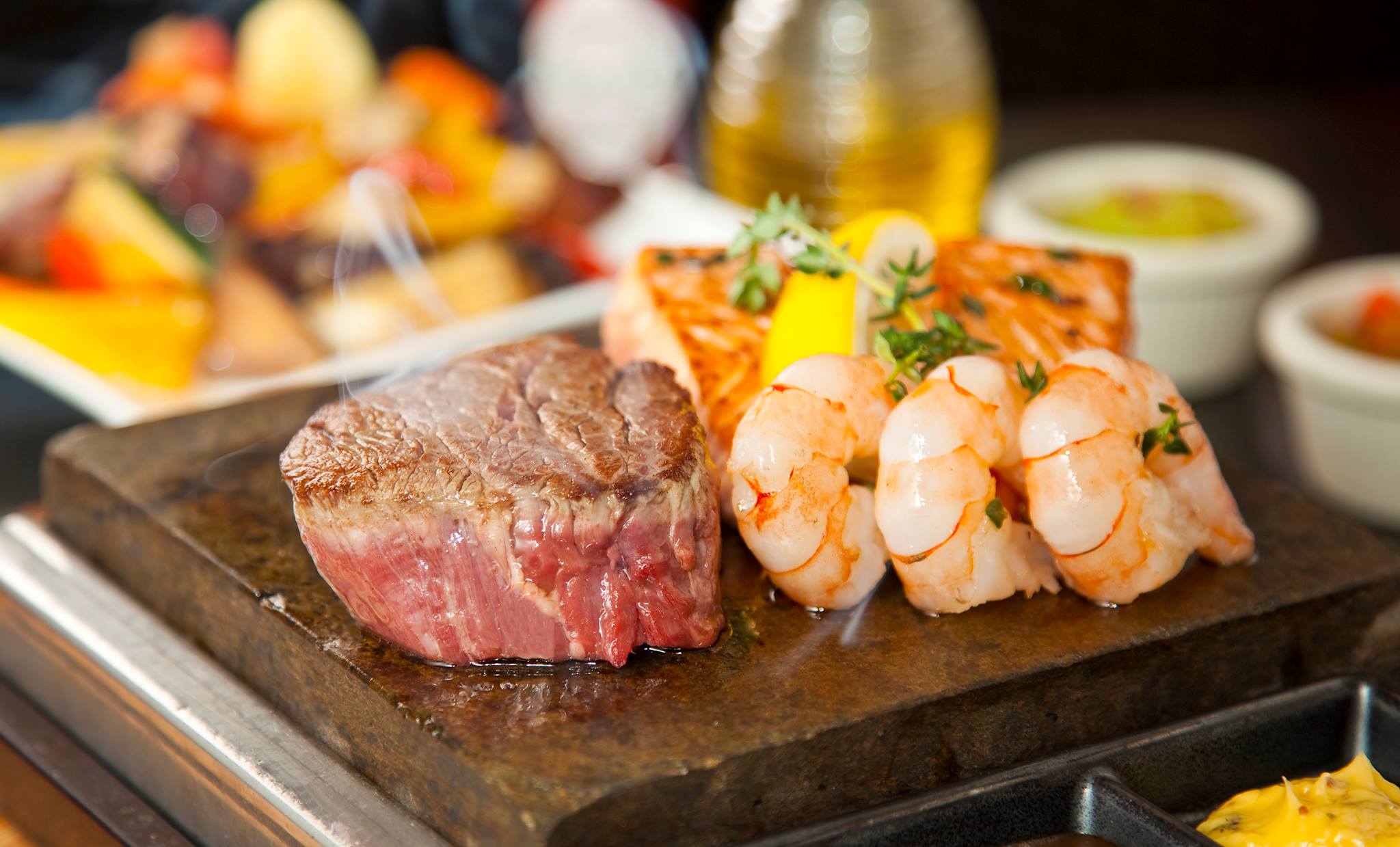 Hot Stones Restaurant has 1for1 Steak & Seafood Buffet from S49.90