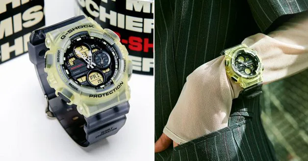 美品 希少 カシオ Gショック GMA-S140MC MISCHIEF コラボ GMAS140MC-1A | White Analog-Digital Men's Watch - G-SHOCK