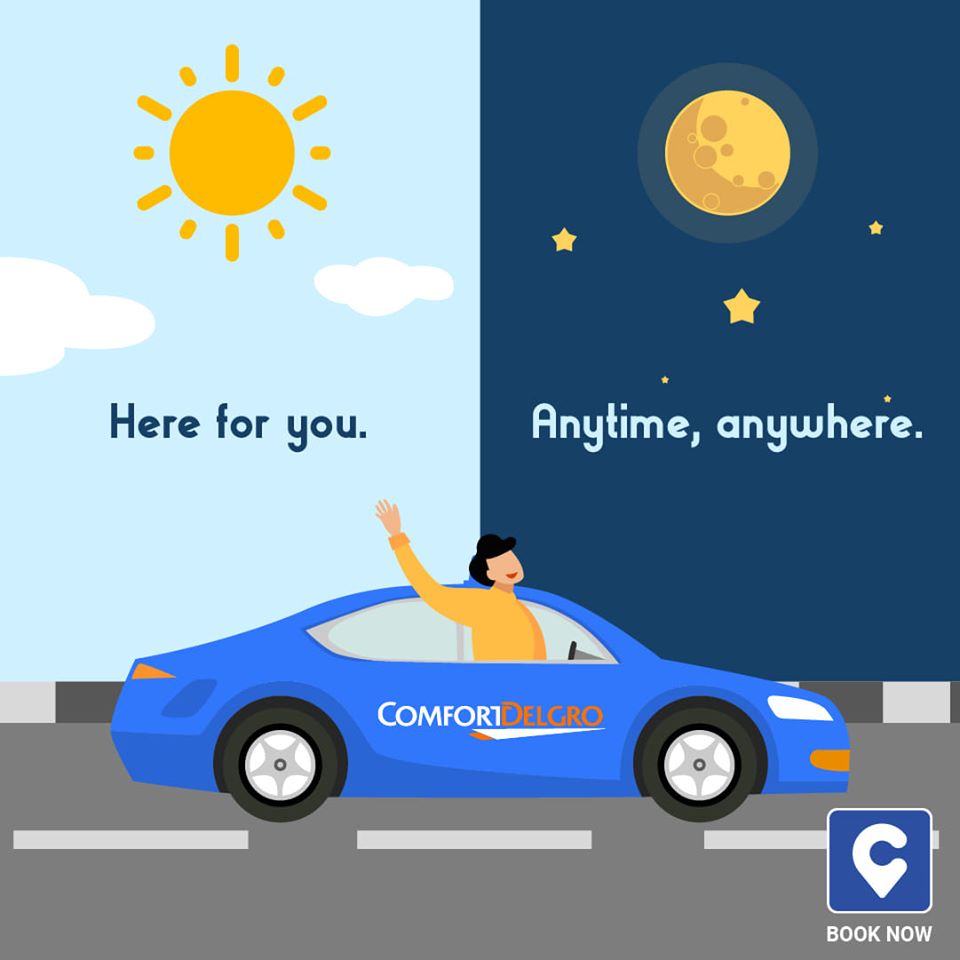 This ComfortDelGro Taxi Promo Code lets you enjoy 5 Off rides till Jun