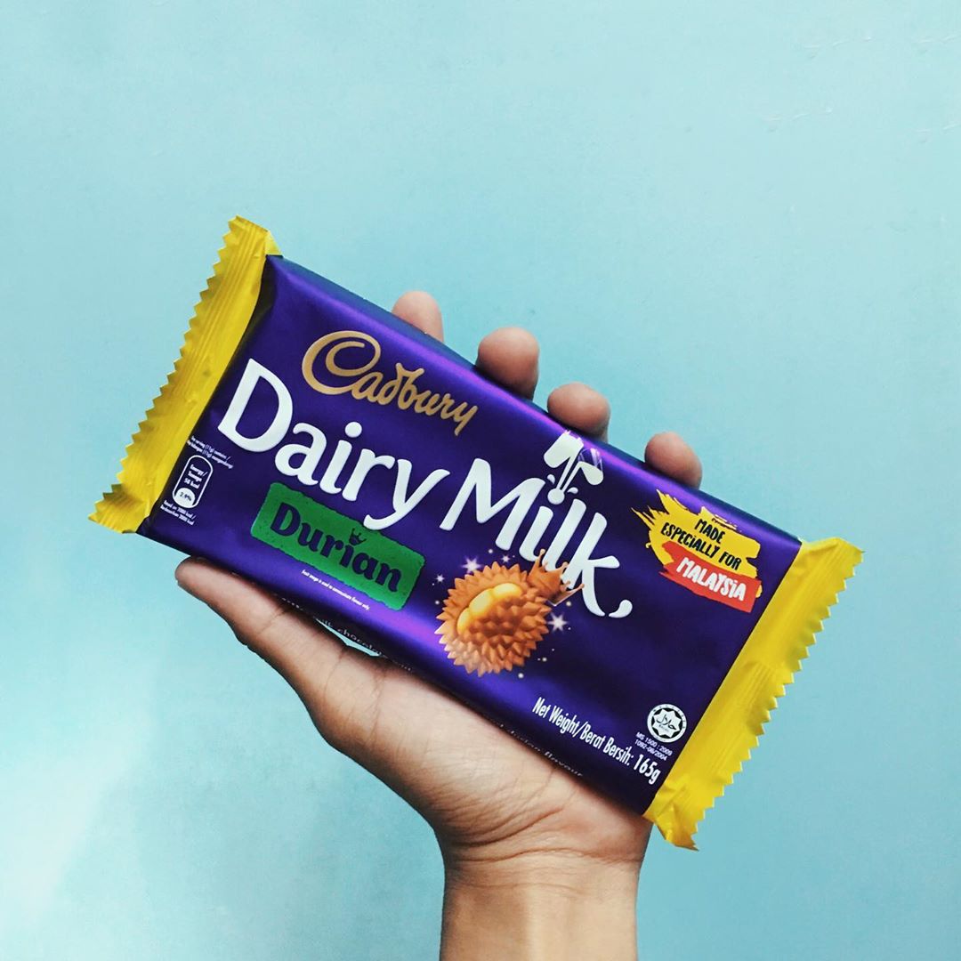 Special Edition 'Durian' Cadbury Milk Chocolate now available for 2.50 at FairPrice outlets