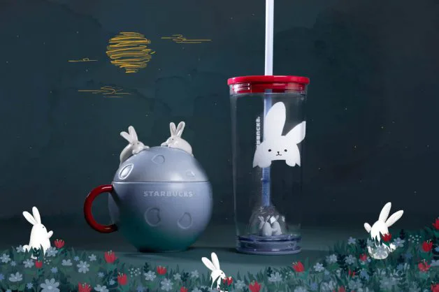 Starbucks New Moonlight Bunnies Collection Celebrating Mid Autumn Festival Available In Stores And Online Great Deals Singapore