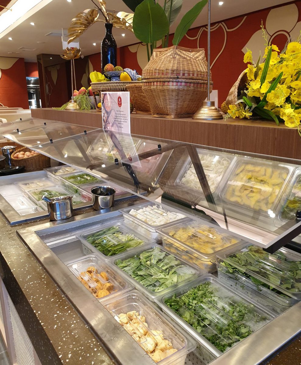 Thai Hotpot Place in Yishun offers 1for1 Buffet Deal allday till Aug 30 means you pay only 8