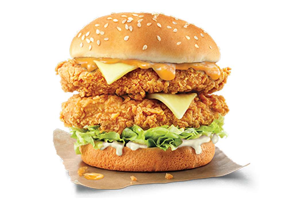 KFC S'pore puts their Signature Cheese Sauce on Zinger, Zinger Stacker