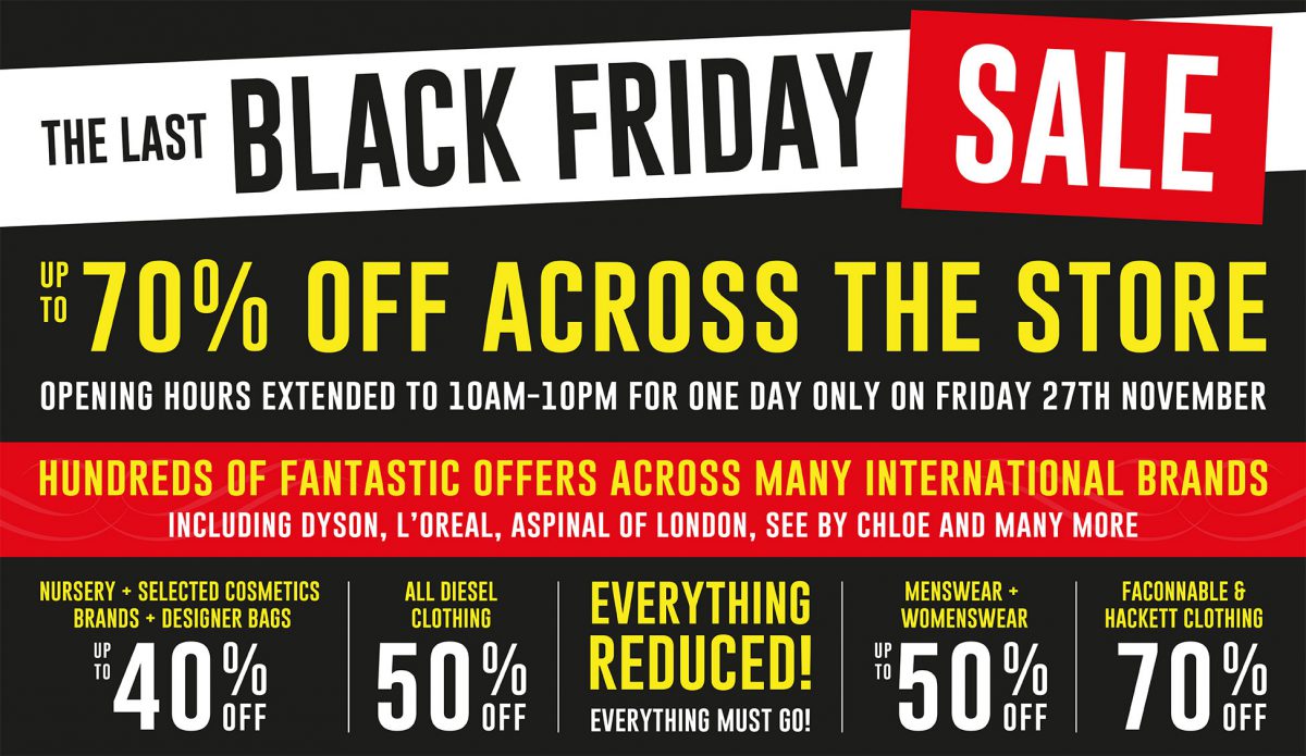 Al-Futtaim Group releases 2020 Black Friday Sale List, has brands - Has Black Friday Deals Started