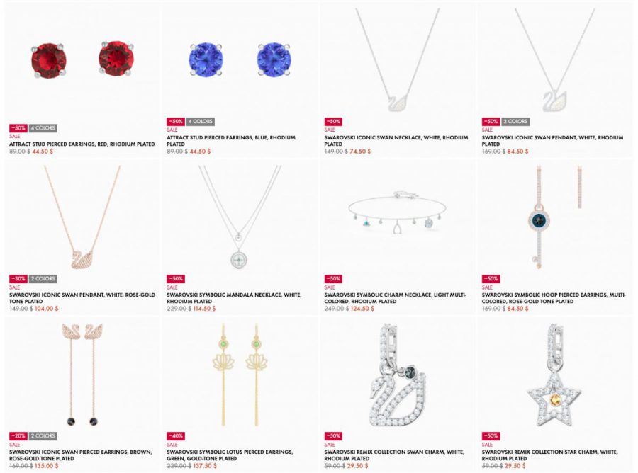 Swarovski S'pore Sale now on with up to 50 OFF on hundreds of jewelry