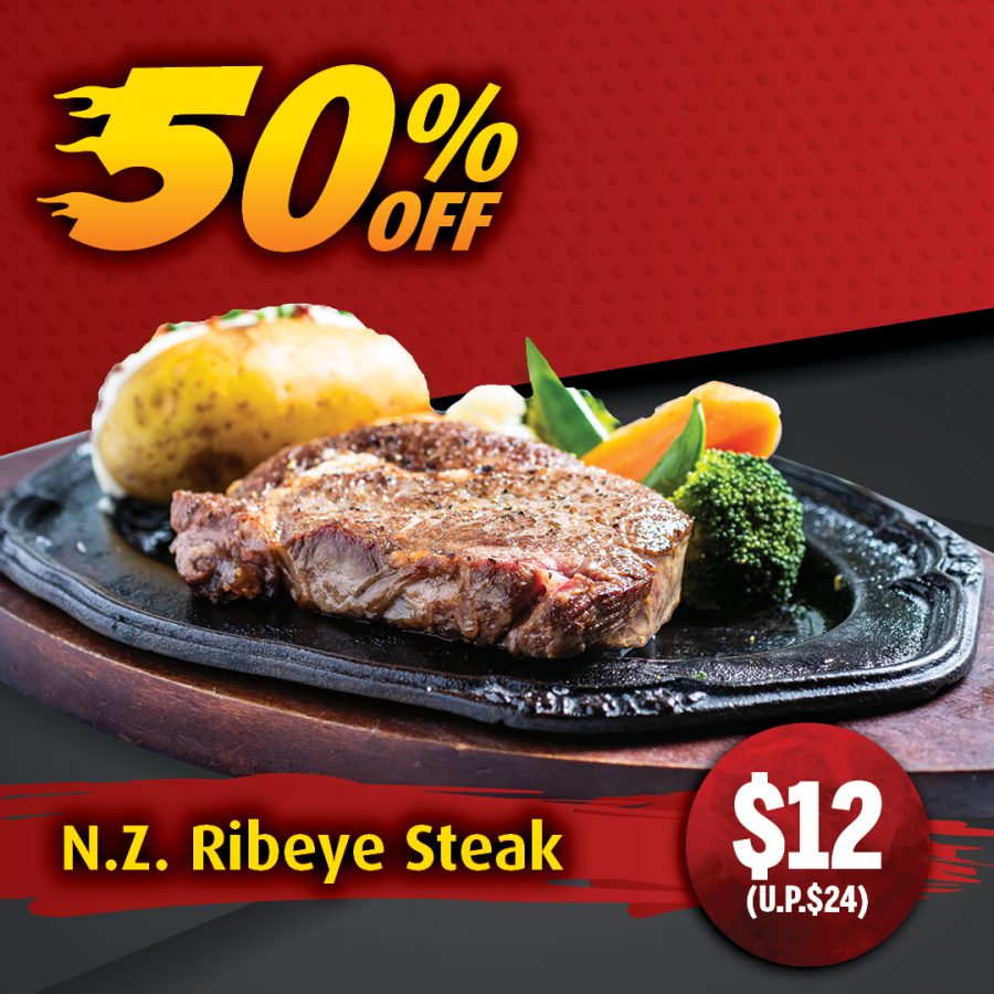 Jack's Place now offering 1FOR1 Mains on weekdays, has steaks and